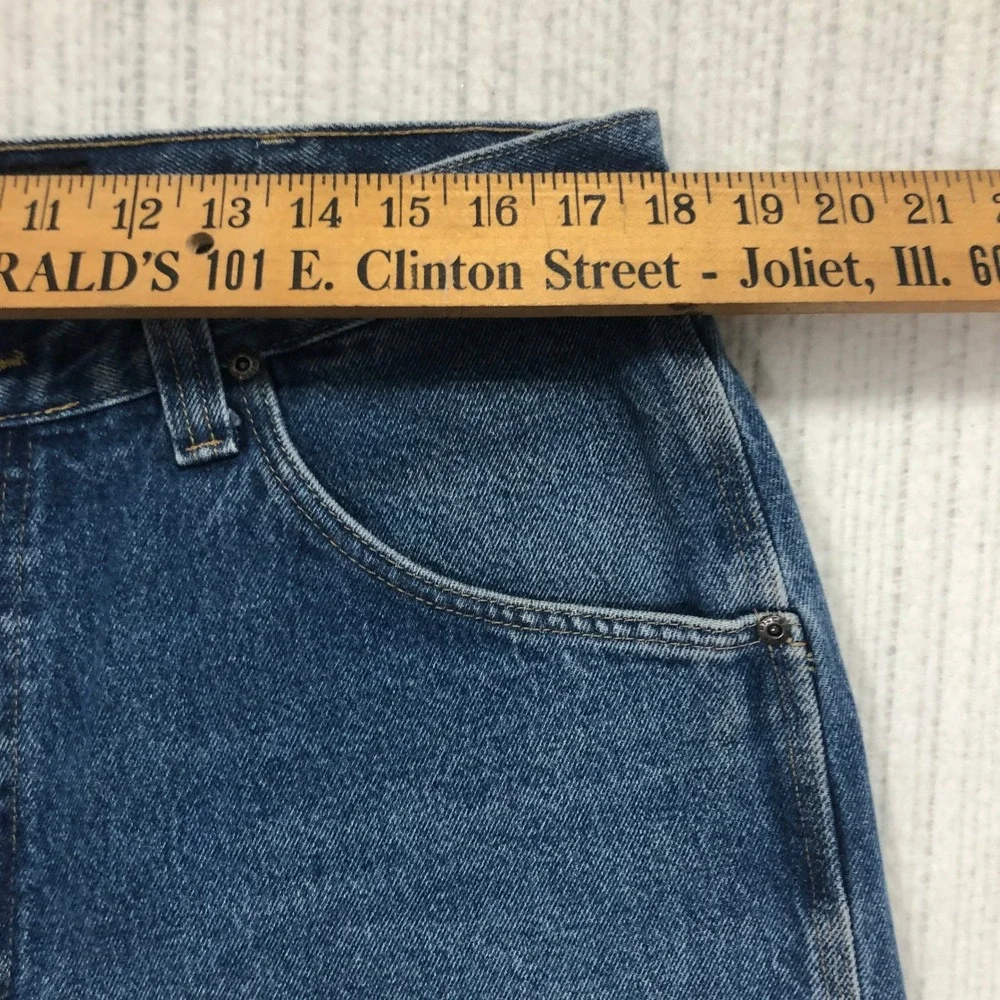Rugged Shield Carpenter Denim Shorts Pockets Utility‎ Blue Size 36